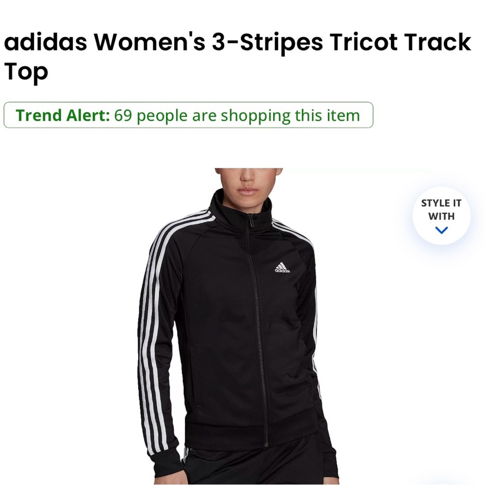 Adidas Track zip up